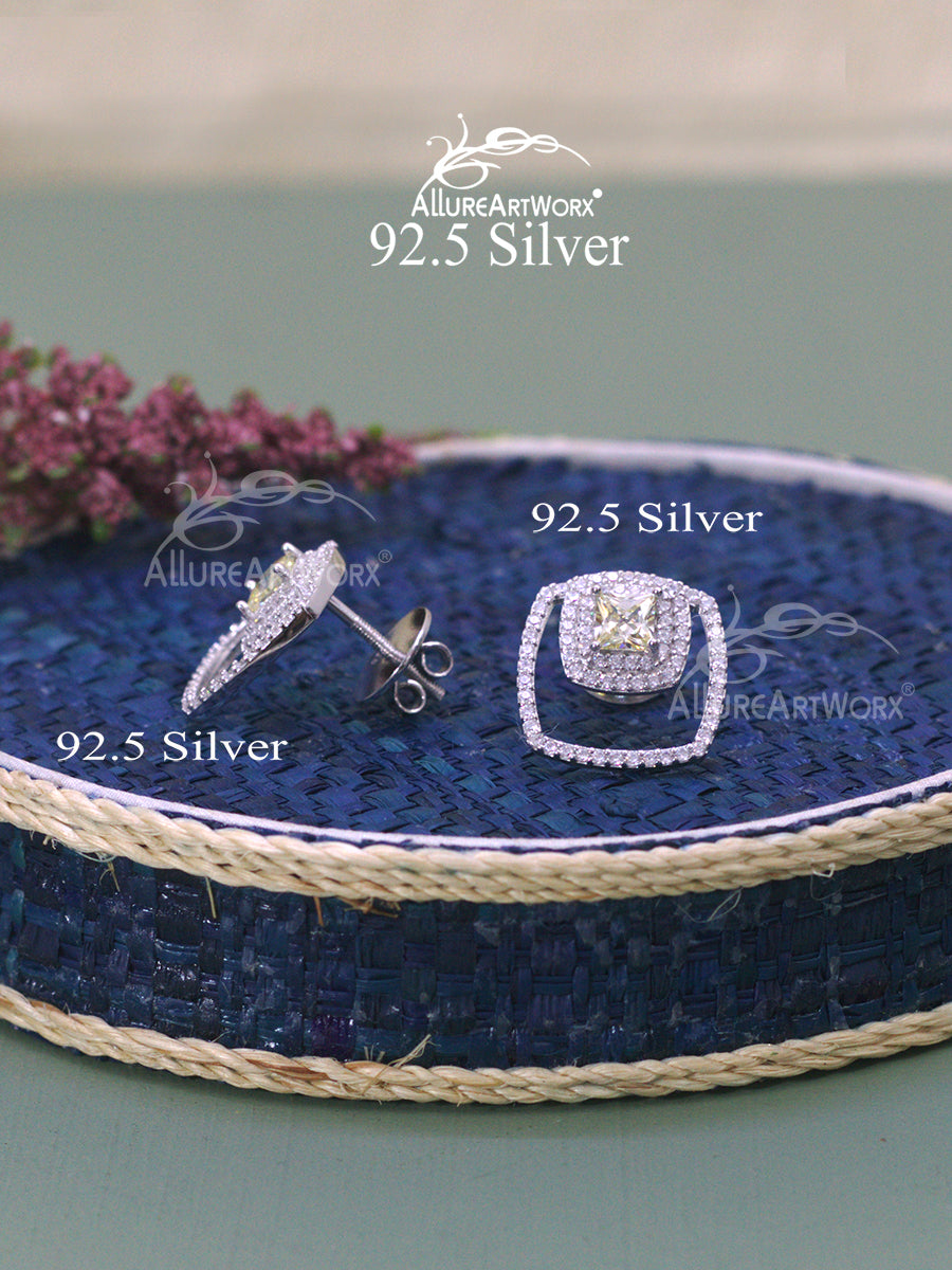 Aurora Silver Earrings